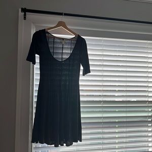 Urban outfitters dark grey/black dress